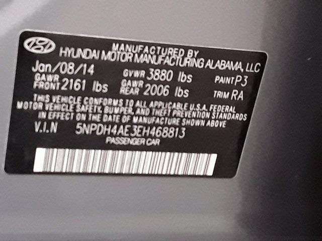 2014 Hyundai Elantra SE 4dr Sedan